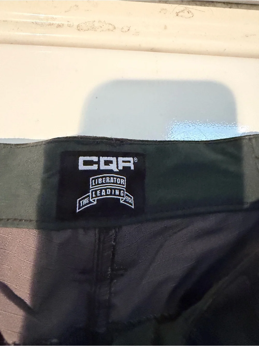 CQR Men's Black Camo Cargo Pants